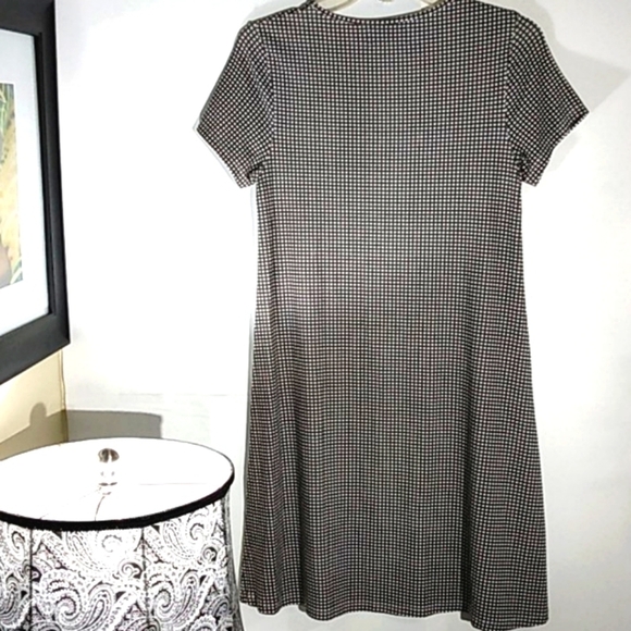 DUFFIELD LANE GINGHAM FIT & FLARE DRESS SIZE SMALL - Picture 7 of 9